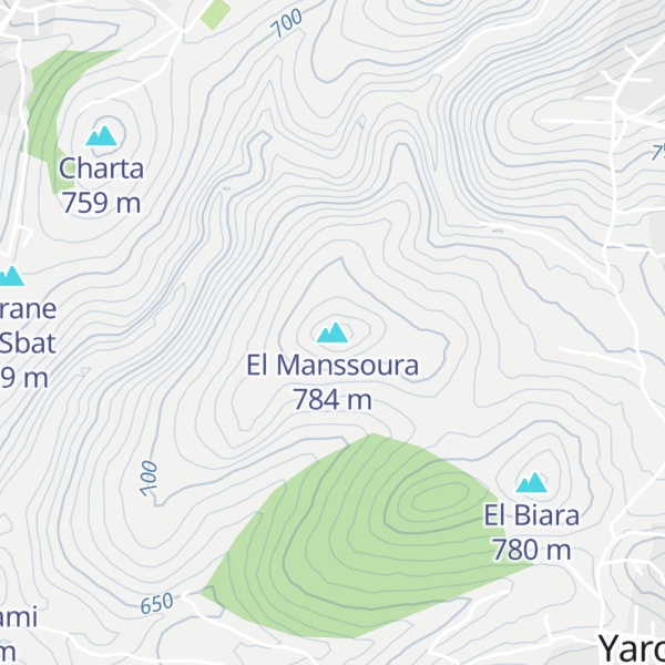 Map of El Manssoura