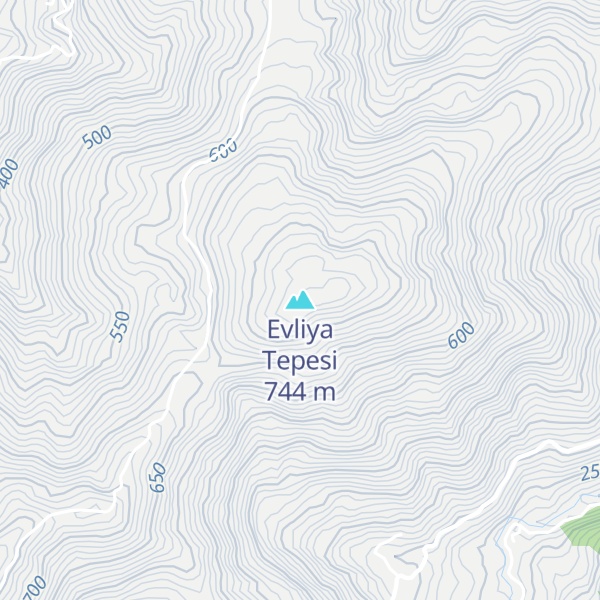 Map of Evliya Tepesi