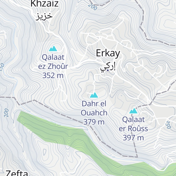 Map of El Manzalé