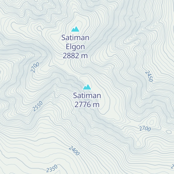 Map of Satiman