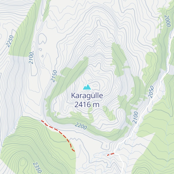Map of Karagülle