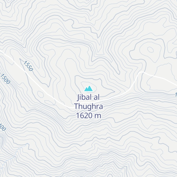 Map of Jibal al Thughra