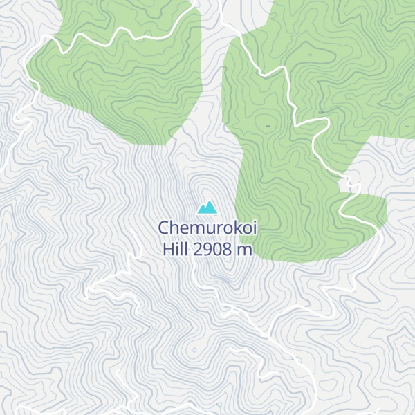 Map of Chemurokoi Hill
