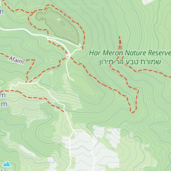 Map of Mt. Hila