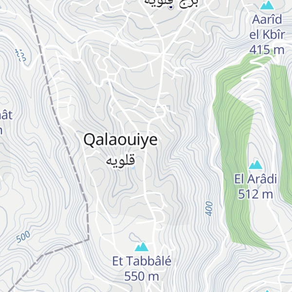 Map of Es Sidr