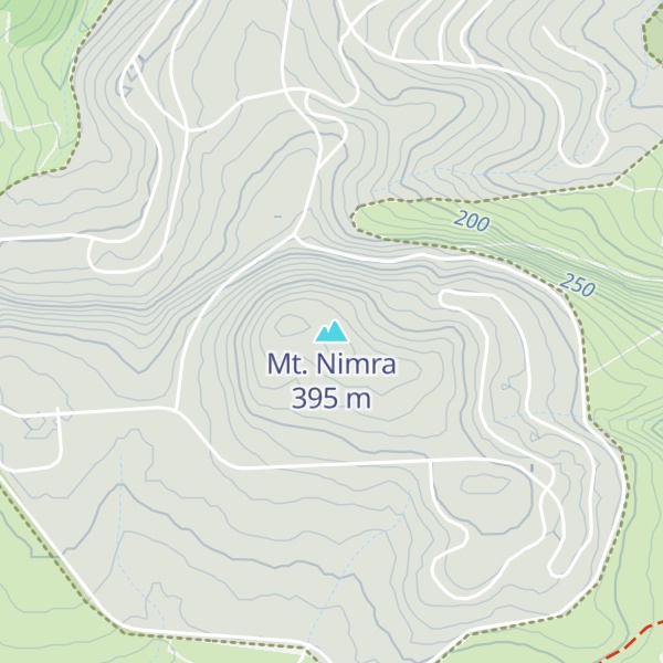 Map of Mt. Nimra