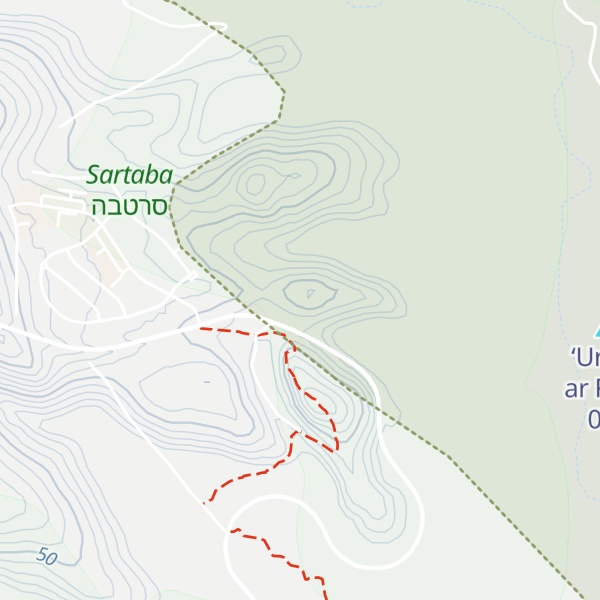 Map of Jabal aş Şafā’