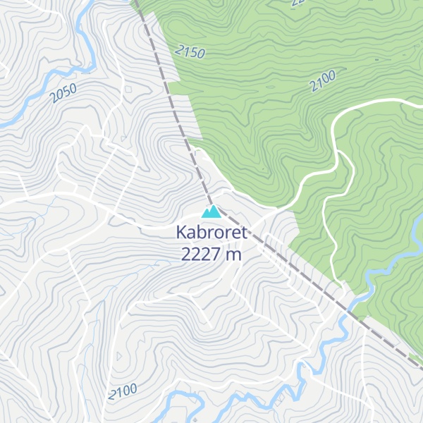 Map of Kabroret