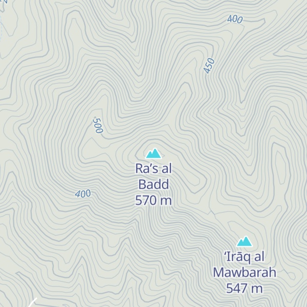 Map of Ra’s al Badd