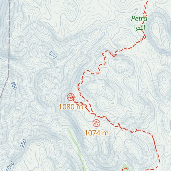Map of Jabal al-Deir