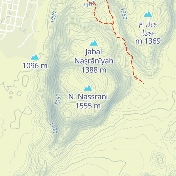 Map of N. Nassrani