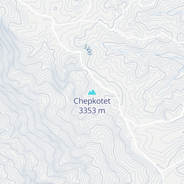 Map of Chepkotet