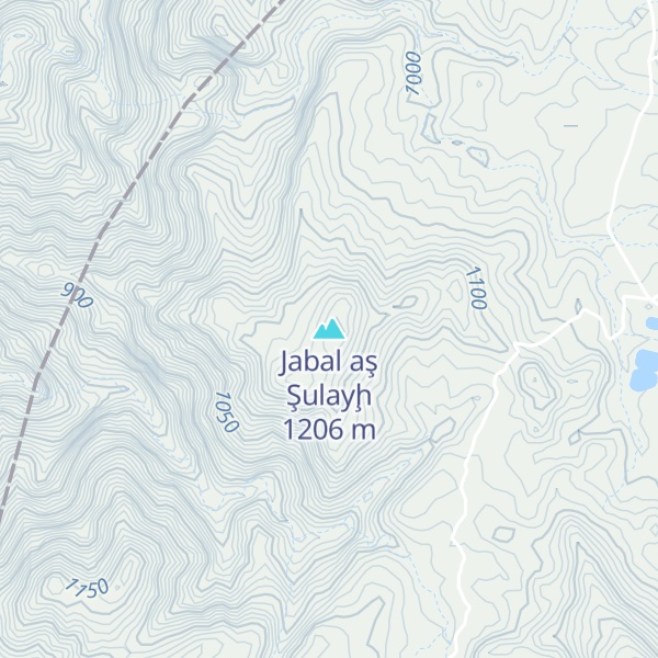 Map of Jabal aş Şulayḩ