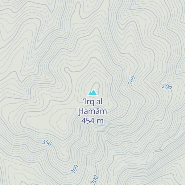 Map of ‘Irq al Ḩamām
