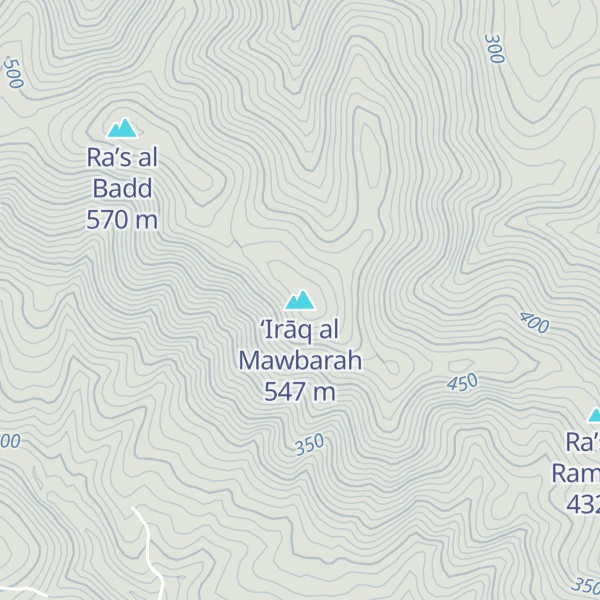 Map of ‘Irāq al Mawbarah