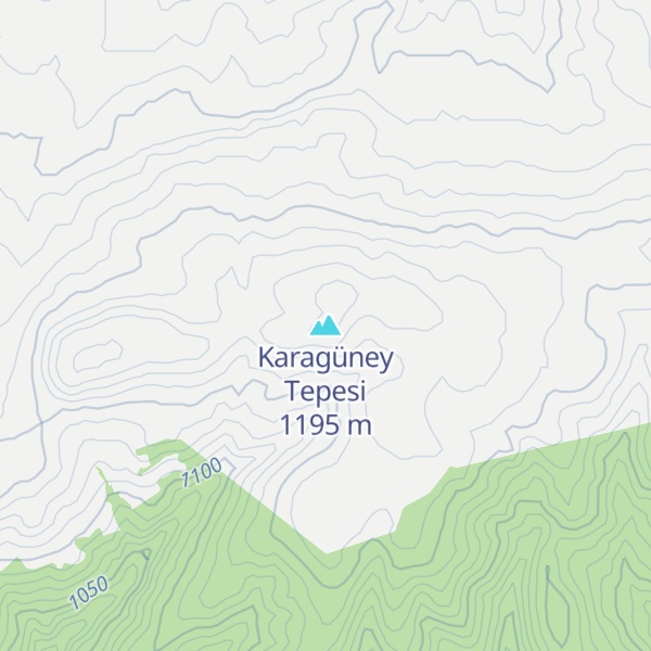 Map of Karagüney Tepesi