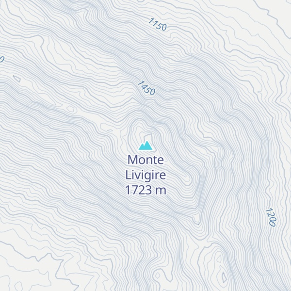 Map of Monte Livigire