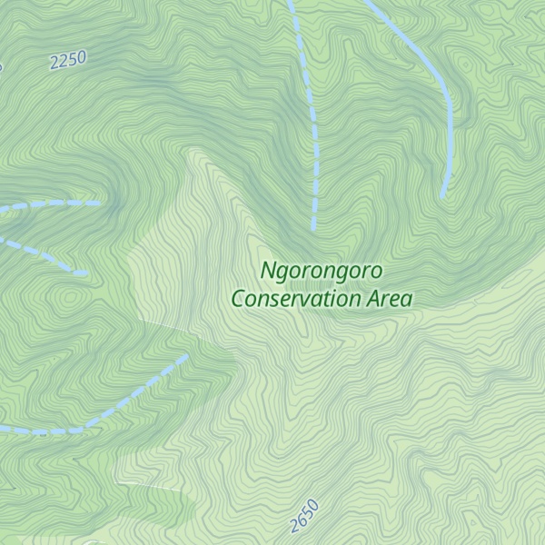 Map of Makomba Peak