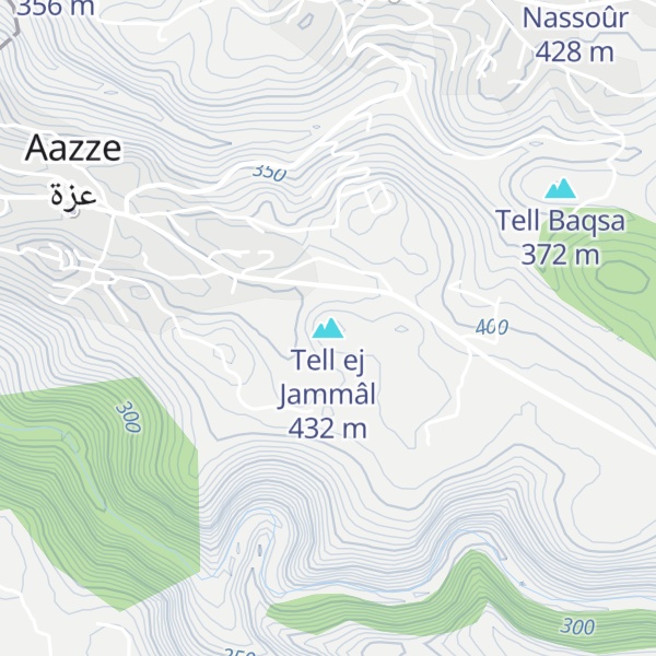 Map of Tell ej Jammâl