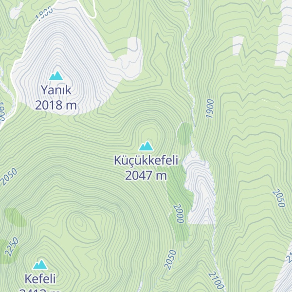 Map of Küçükkefeli