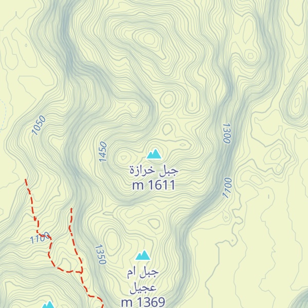 Map of جبل خرازة