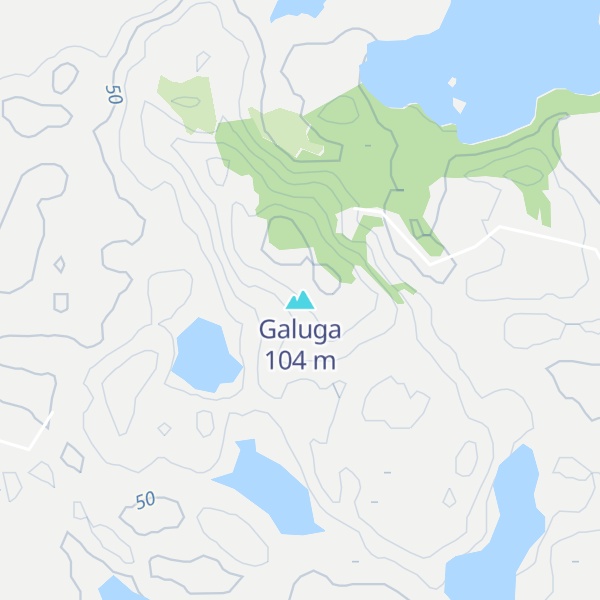 Map of Galuga