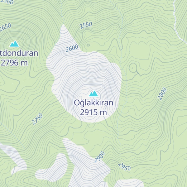 Map of Oğlakkıran