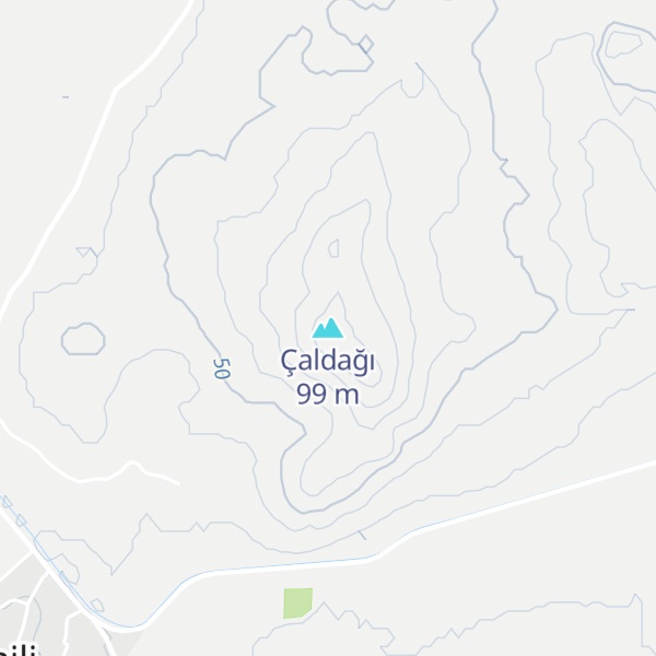 Map of Çaldağı