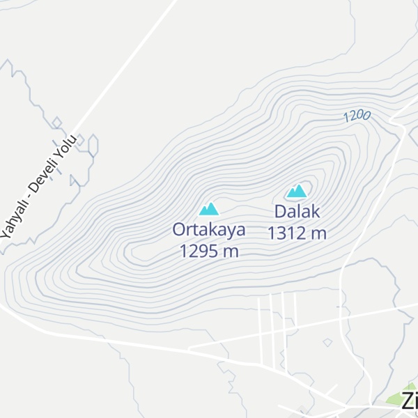 Map of Ortakaya