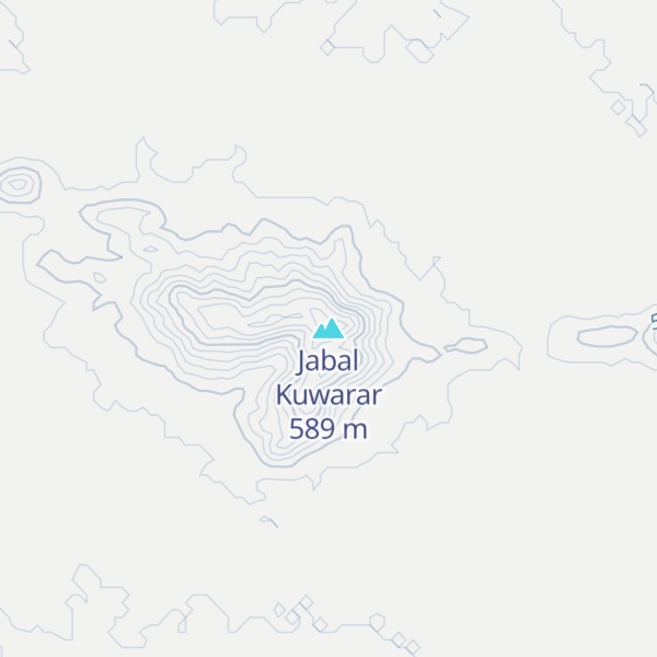 Map of Jabal Kuwarar