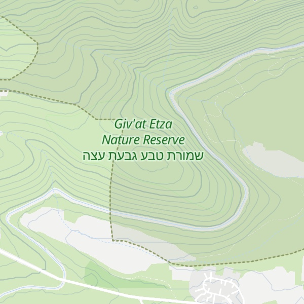 Map of Giv`at `Eza