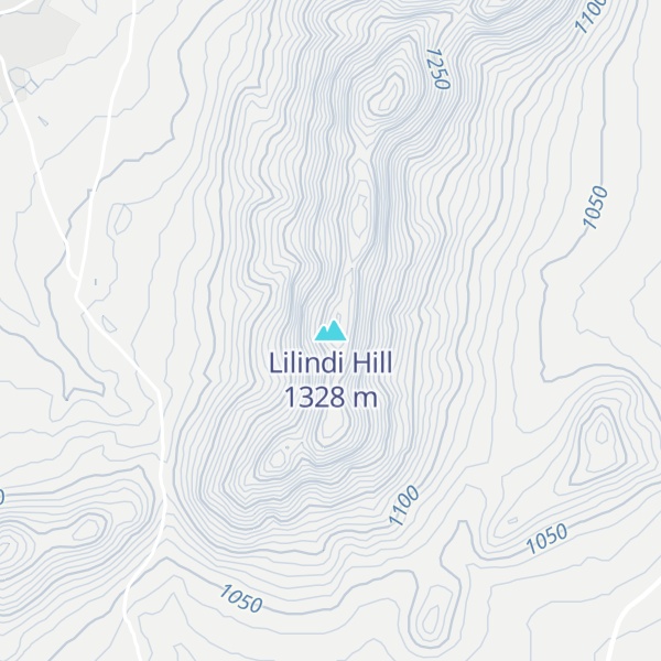 Map of Lilindi Hill