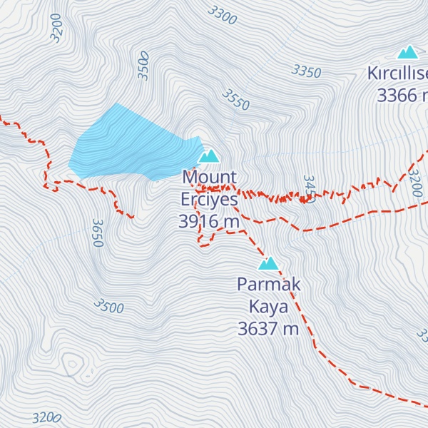 Map of Horgüç Kaya
