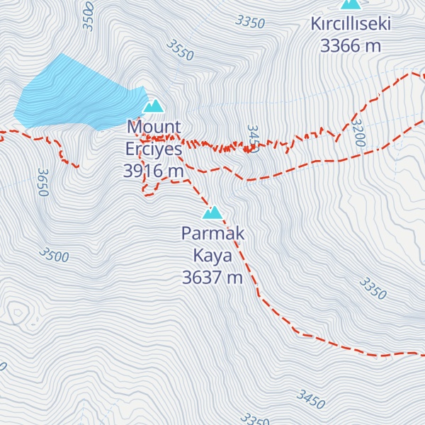 Map of Parmak Kaya