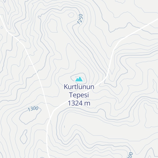 Map of Kurtlunun Tepesi