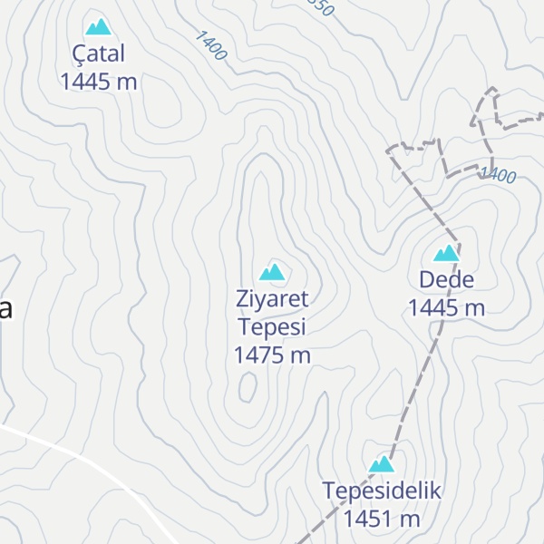 Map of Ziyaret Tepesi