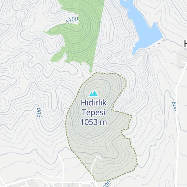 Map of Hıdırlık Tepesi
