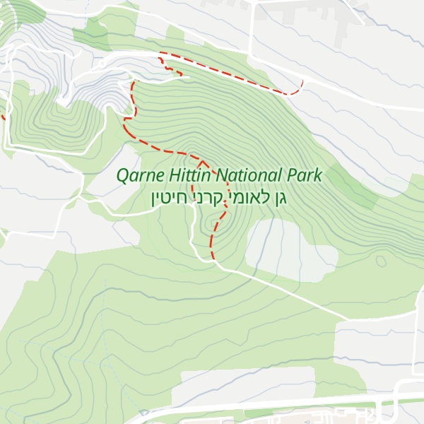 Map of Karnei Hittin