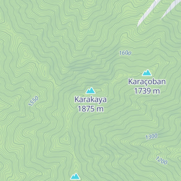 Map of Karakaya