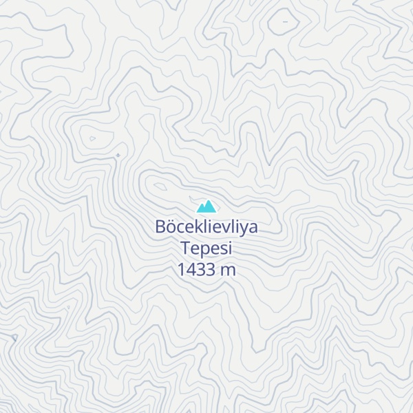 Map of Böceklievliya Tepesi
