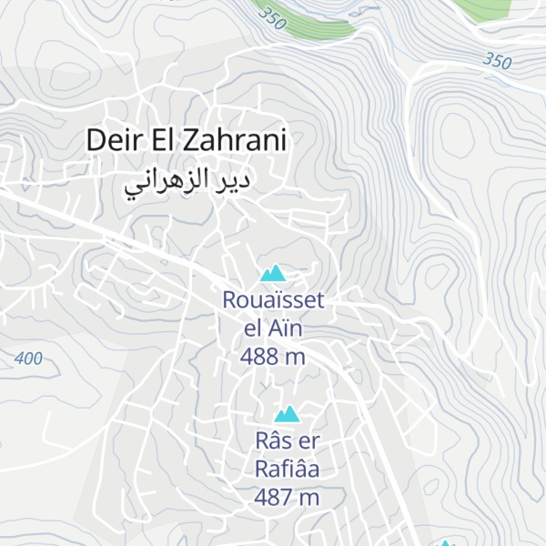 Map of Rouaïsset el Aïn