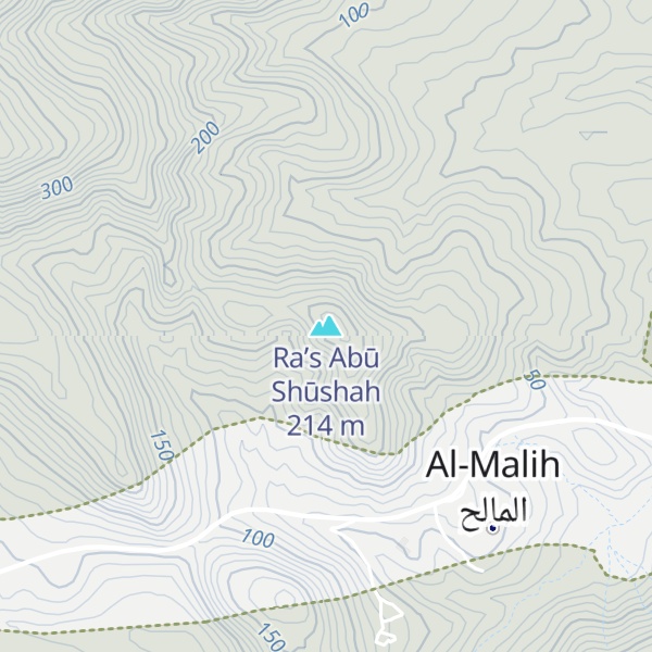 Map of Ra’s Abū Shūshah