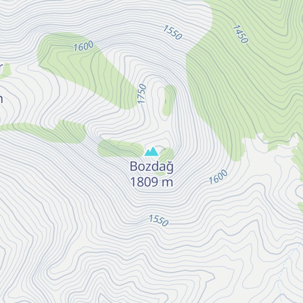 Map of Bozdağ