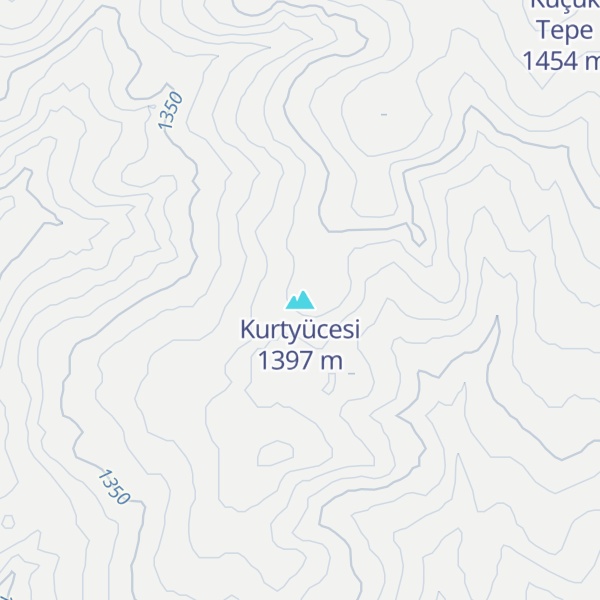 Map of Kurtyücesi