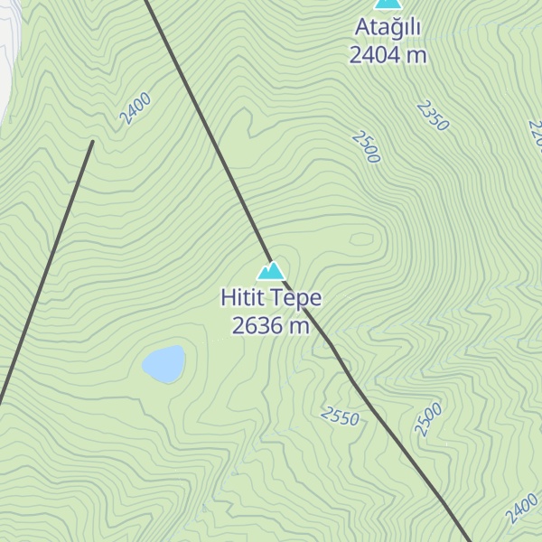 Map of Hitit Tepe