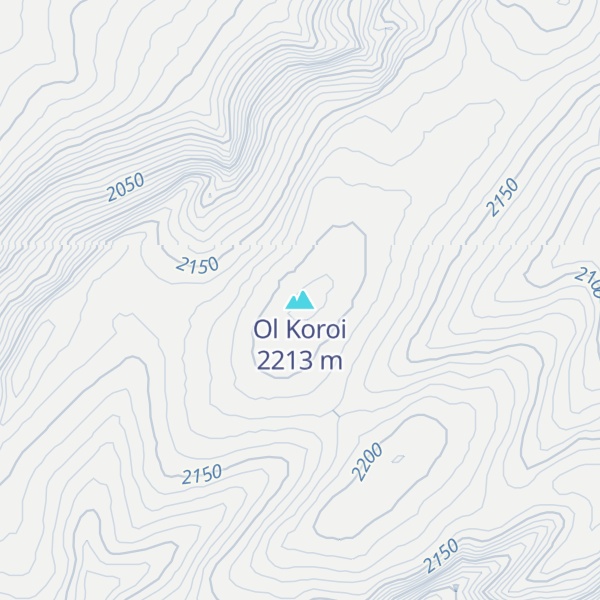 Map of Ol Koroi