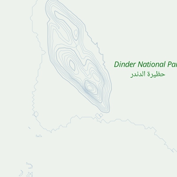 Map of Jabal Ḩaffār