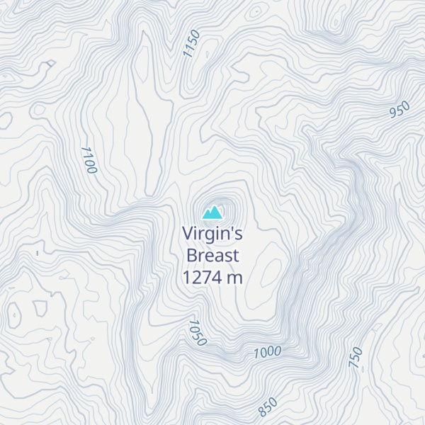 Map of Virgin's Breast