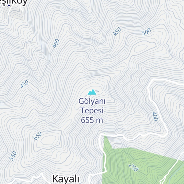 Map of Gölyanı Tepesi