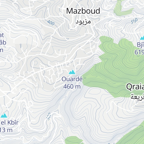 Map of Ouardé